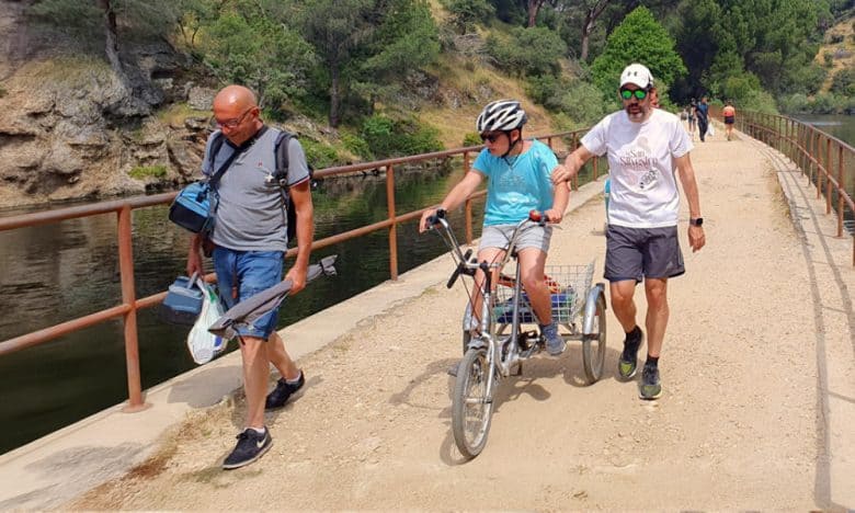 Senderismo y ciclismo en vías verdes